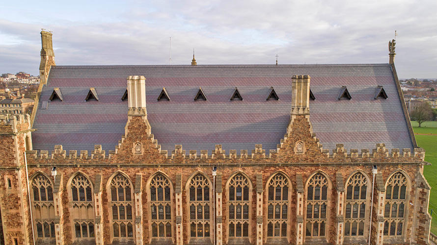 Roof Slating - BSK Building Clifton College - M Camilleri and Sons Roofing Ltd