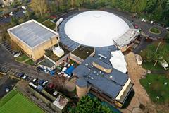 Single Ply Roofing - Bells Sports Centre  - AIM Developments