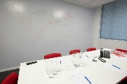 London meeting room hire: Worship Street room 1 whiteboard wall