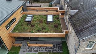 Green Roofing - Cairngorms National Park Authority HQ - MacLeod Roofing Ltd