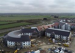 Large Scale Projects - ExtraCare Wixams Retirement Village - NRA Roofing and Flooring Ltd