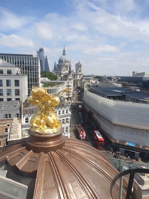 Fully Supported Metal - Copper Dome Ludgate House - Full Metal Jacket