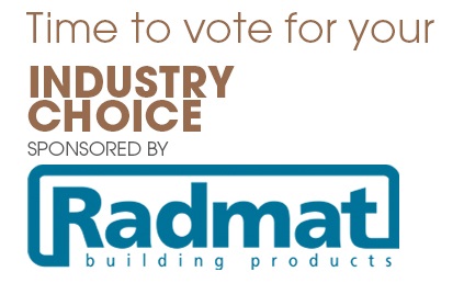 UK Roofing Awards Industry Choice award sponsored by Radmat