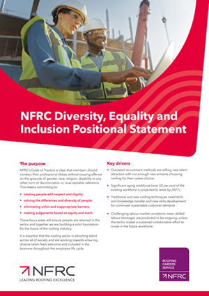 NFRC Diversity, Equality and Inclusion Positional Statement