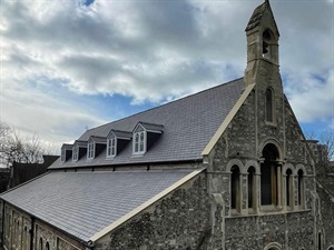 2023 Finalist-Roof Slating--Clarke Roofing Southern--St Luke's Church