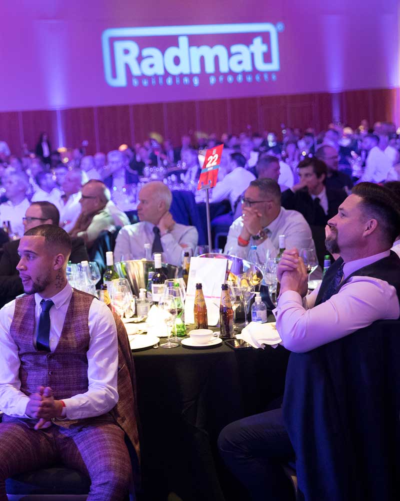 NFRC UK Roofing Awards guests