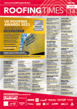 Roofing Times issue 14 with UK Roofing Awards finalists