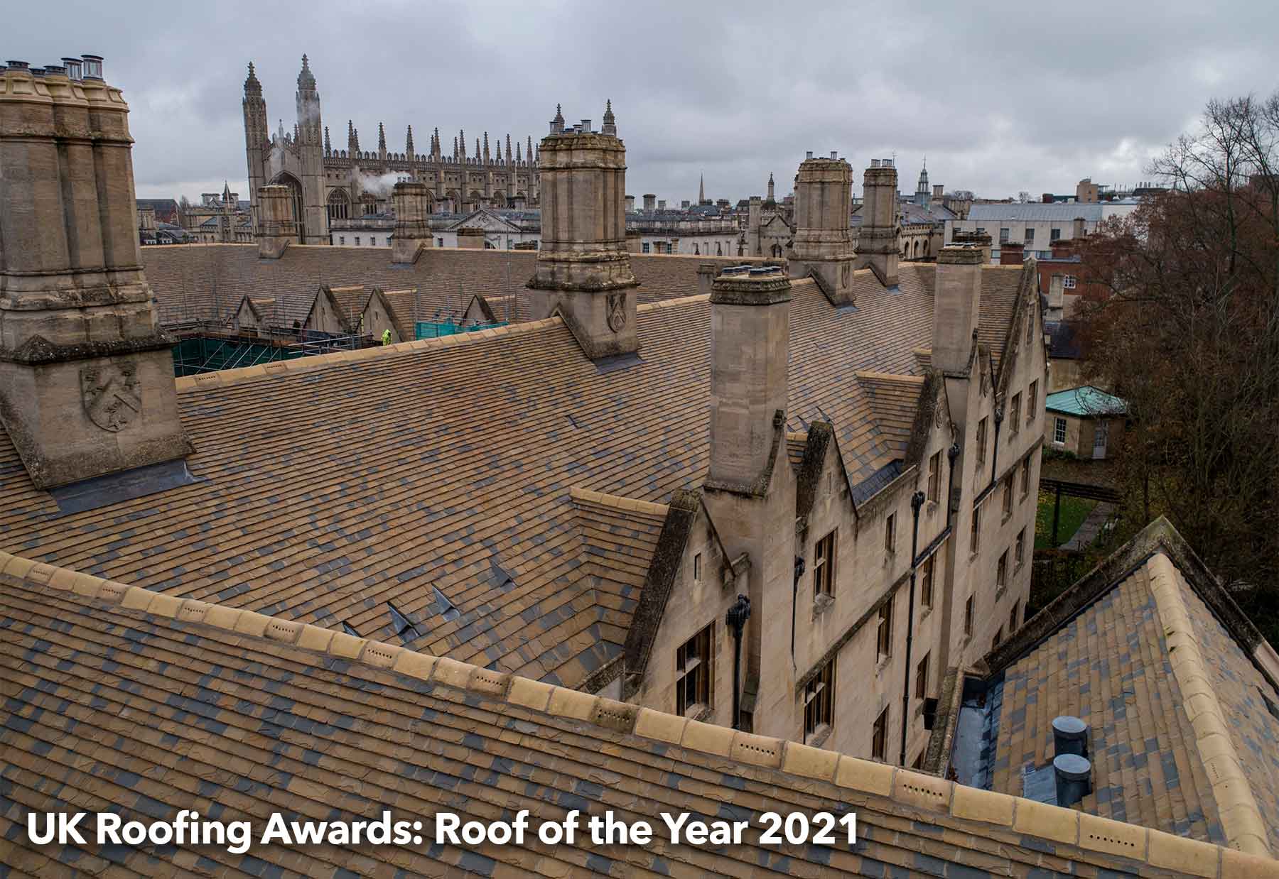 UK Roofing Awards Roof of the Year 2021