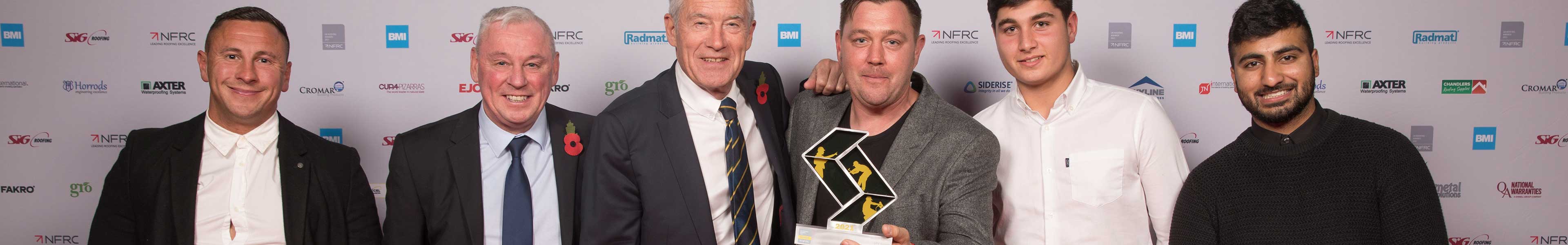 UK Roofing Awards 2021 winning roofing contractor
