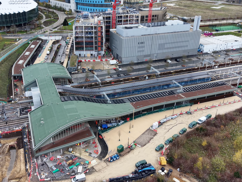 Cambridge South Station–Hambro Roofing Ltd 