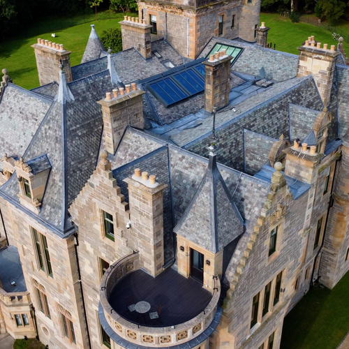 DM Roofing & Roughcasting Ltd–Auchendennan House, Loch Lommond