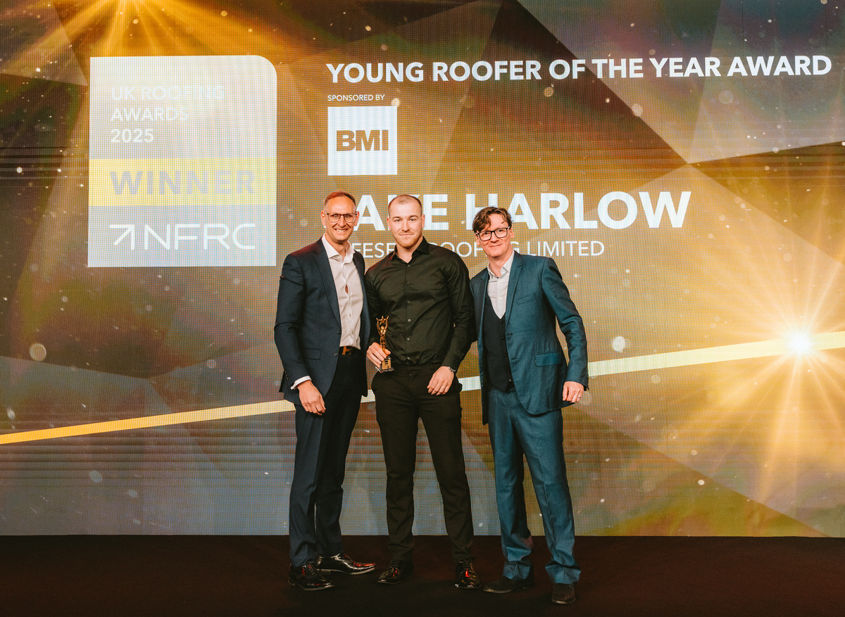  Young Roofer 2025 Jake Harlow, Safeseal Roofing Ltd