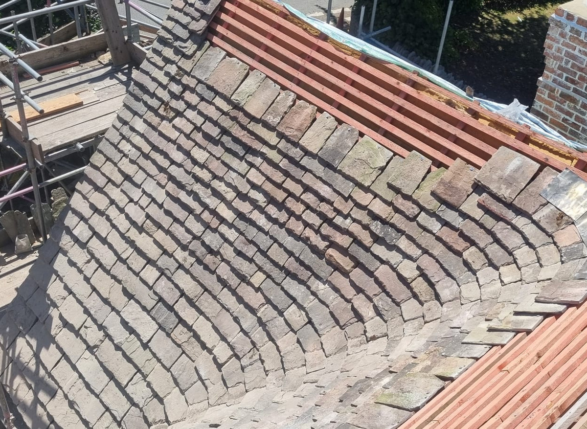 Maintaining the character of the traditional stone and conserving the building’s vernacular character was imperative.