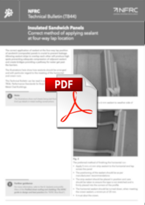 NFRC TB44 Correct method of applying sealant at four-way lap location (MRK173).pdf.png