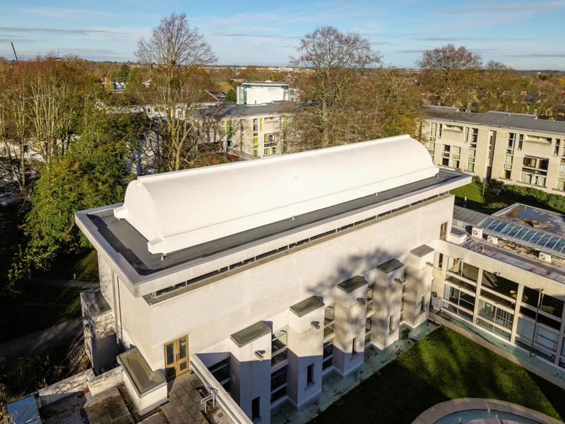 The Library, Murray Edwards College–Millane Contract Services Ltd, working with WestWood Liquid Technologies Ltd