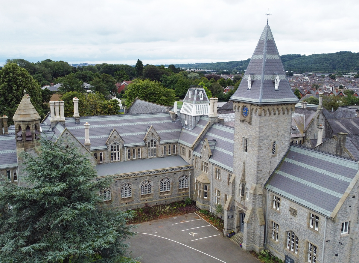 Roof Slating: M. Camilleri & Sons Roofing Ltd | Howell's School, Cardiff